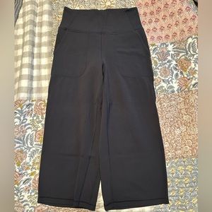 Lululemon Cropped Align Wide Legged